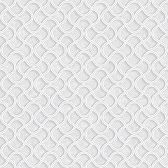 Geometric Pattern with Grunge Light Grey Background, Vector Illustration