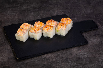 Japanese spicy sushi