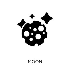 Fototapeta premium Blue Moon icon. Blue Moon symbol design from Astronomy collection. Simple element vector illustration. Can be used in web and mobile.