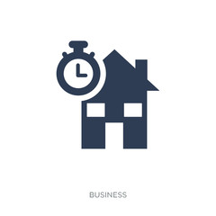 Self-certification mortgage icon. Trendy flat vector Self-certification mortgage icon on white background from business collection