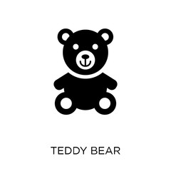 Teddy bear icon. Teddy bear symbol design from Birthday and Party collection.