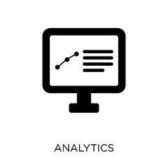 Analytics icon. Analytics symbol design from Analytics collection.