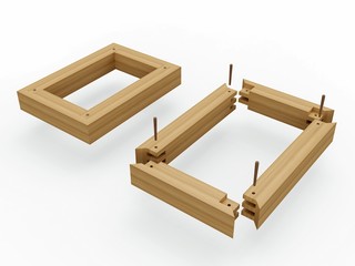 Joinery structures, Leonardo da Vinci, Codex Forster III / 0032r