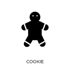 Cookie icon. Cookie symbol design from Christmas collection.