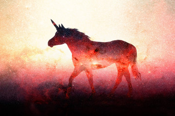 Magic stellar Unicorn © ginettigino