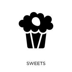 Sweets icon. Sweets symbol design from Christmas collection.