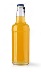 glass bottle isolated