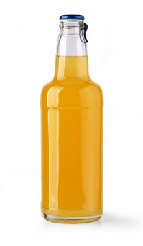 glass bottle isolated