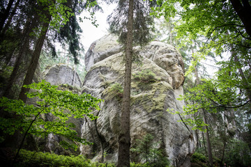 skały w Aspardach skalne miasto © nepos_foto