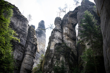 skały w Aspardach skalne miasto © nepos_foto