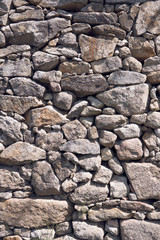 Background of antique stone wall Construction texture