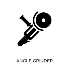 Angle grinder icon. Angle grinder symbol design from Construction collection.