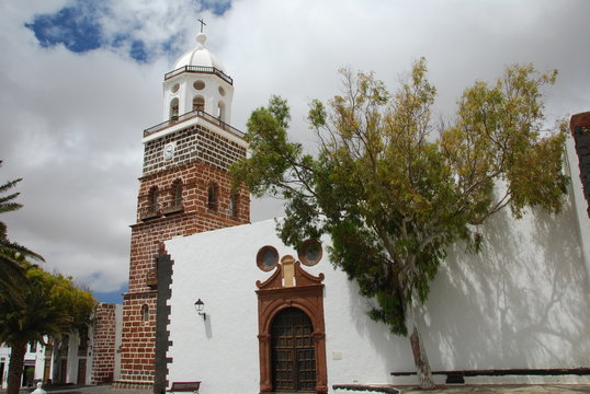 &Eacute;glise de Teguise, Lanzarote, &icirc;les Canaries