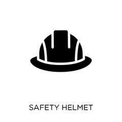 Safety helmet icon. Safety helmet symbol design from Construction collection.