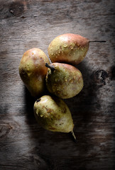 green pears, products from mother earth