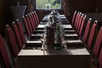banquet table