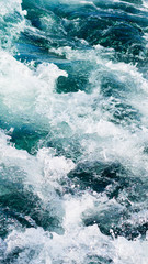 Naklejka premium blue water background