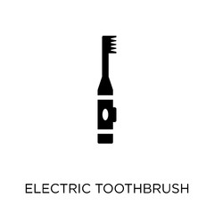 Electric toothbrush icon. Electric toothbrush symbol design from Dentist collection.