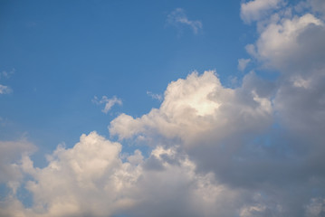 Obraz premium sky with clouds background