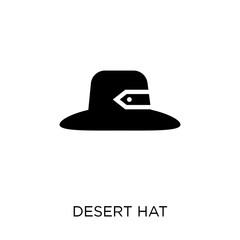 desert Hat icon. desert Hat symbol design from Desert collection.