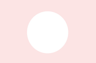 Vector of a minimalist background with a circle in the center