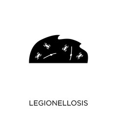Legionellosis icon. Legionellosis symbol design from Diseases collection.