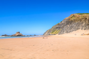 Cordoama beach in Portugal
