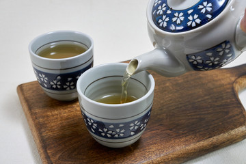 Green tea(Korean Traditional tea set) 