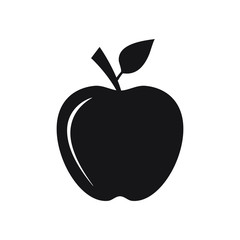 Apple vector icon.