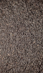 Crushed stone texture background. Macadam. Stone texture