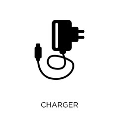 Charger icon. Charger symbol design from Electronic devices collection. Simple element vector illustration. Can be used in web and mobile.