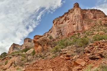Fototapeta premium view of canyon in the american southwest