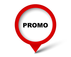red vector banner promo