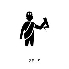 Zeus icon. Zeus symbol design from Fairy tale collection.