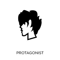 protagonist icon. protagonist symbol design from Fairy tale collection.
