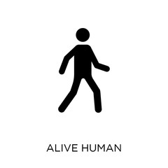 alive human icon. alive human symbol design from Feelings collection.