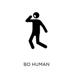Fototapeta na wymiar bored human icon. bored human symbol design from Feelings collection.