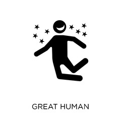 great human icon. great human symbol design from Feelings collection.