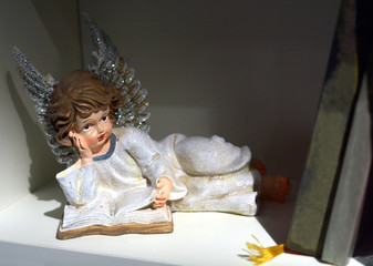 angel with a book