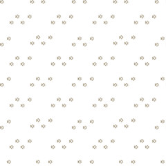 Seamless pattern with dog tracks. Vector illustration.