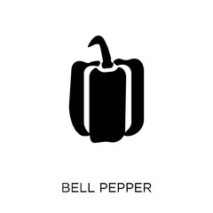 Bell pepper icon. Bell pepper symbol design from Fruit and vegetables collection.
