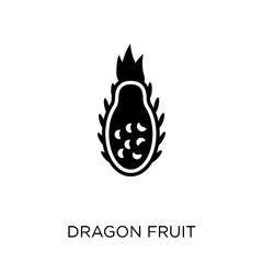 Dragon fruit icon. Dragon fruit symbol design from Fruit and vegetables collection.