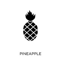Pineapple icon. Pineapple symbol design from Fruit and vegetables collection.