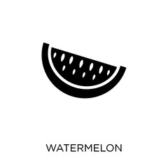 Watermelon icon. Watermelon symbol design from Fruit and vegetables collection.