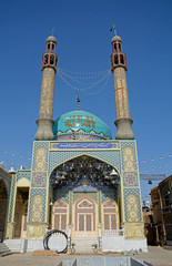 Imamzadeh in the old city, Kashan, Iran