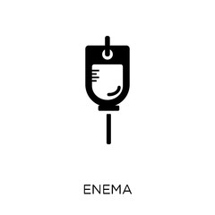 Enema icon. Enema symbol design from Health and medical collection.