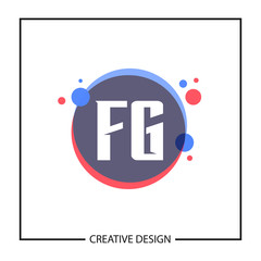 Initial Letter Logo FG Template Design