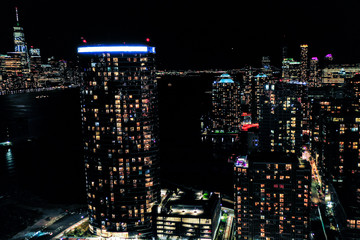 Aerial View of Hoboken New Jersey