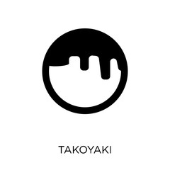 Takoyaki icon. Takoyaki symbol design from Restaurant collection.