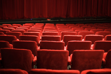red theater seats 
